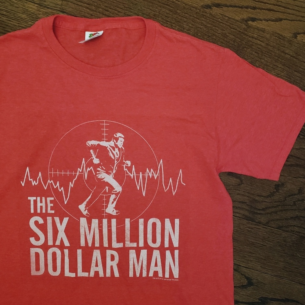 Six Million Dollar Man Graphic Tshirt